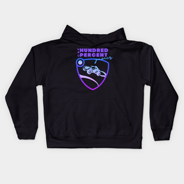 100 % RocketLeague Kids Hoodie by 100 PCT GAMER X